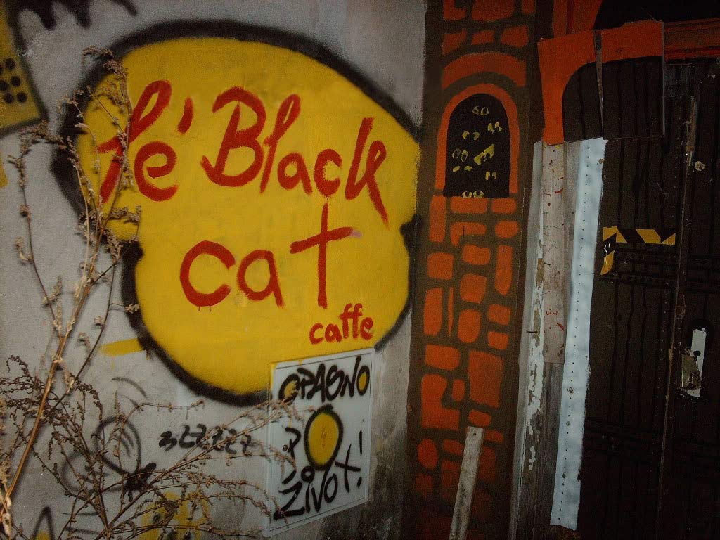 Klub mladih Crni mačak djelovao je samo par godina. Mnogim građanima nije bio po volji. Mladi su bili glasni, slušali su alternativnu glazbu i ponašali se nedolično. Ali, imamo li pravo kritizirati ako im zajednica nikako nije pomogla u njihovom naporu da izgrade i vode urbani klub mladih?