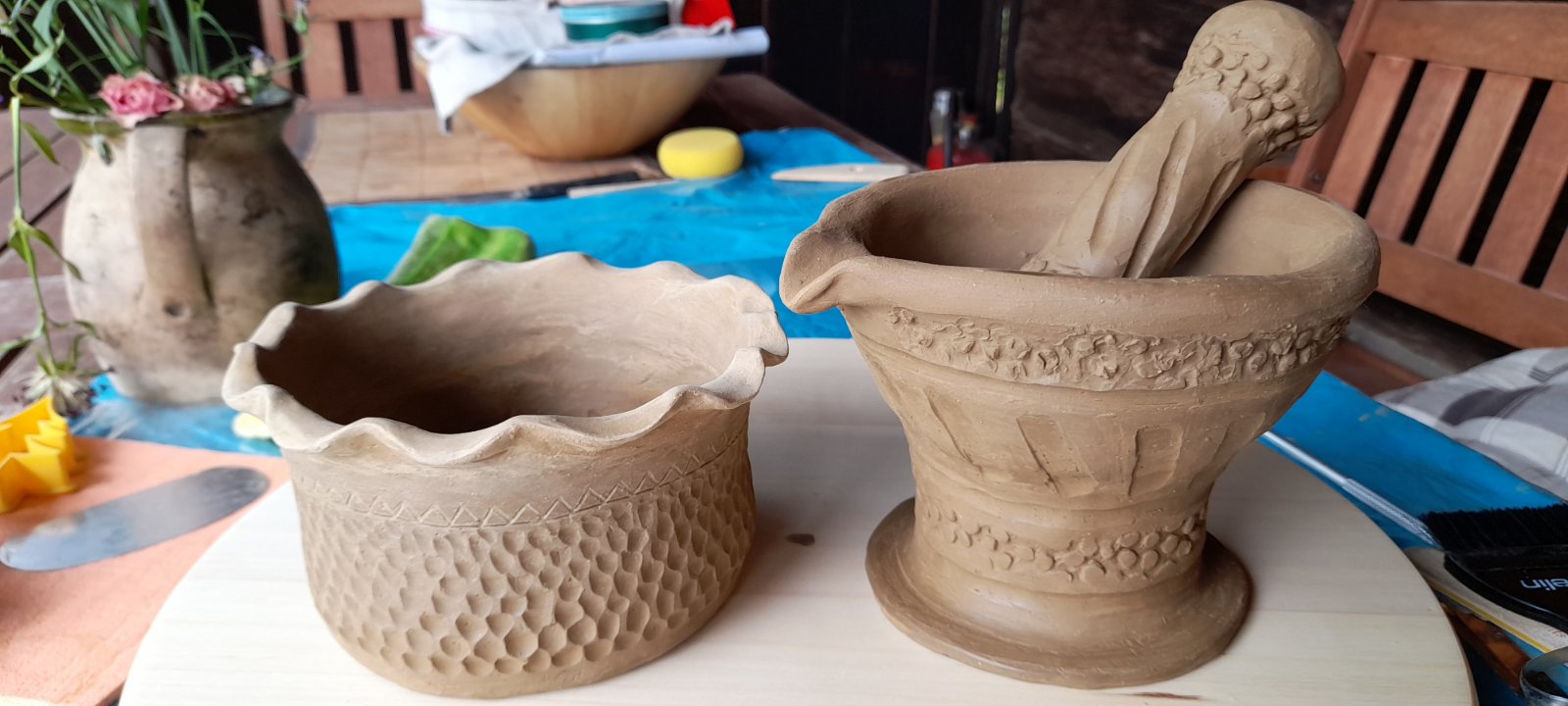 Oduševljeni smo prvim radovima polaznika online tečaja keramike!
