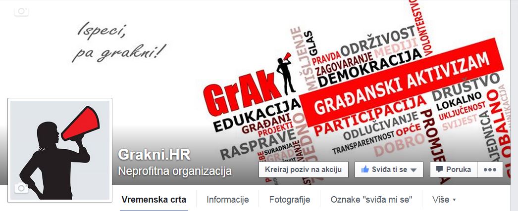 Pratite nas i na Facebooku! Grakni.HR