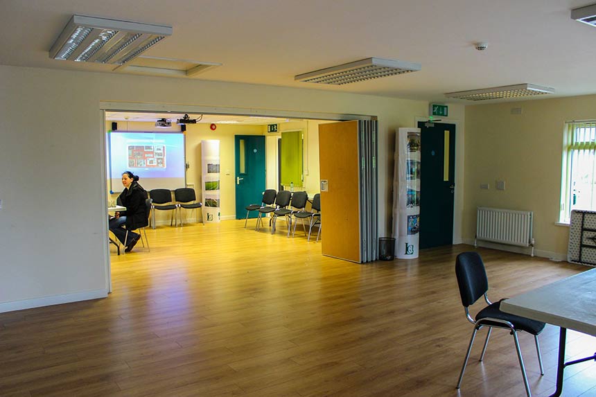 Jedna od prostorija društvenog doma