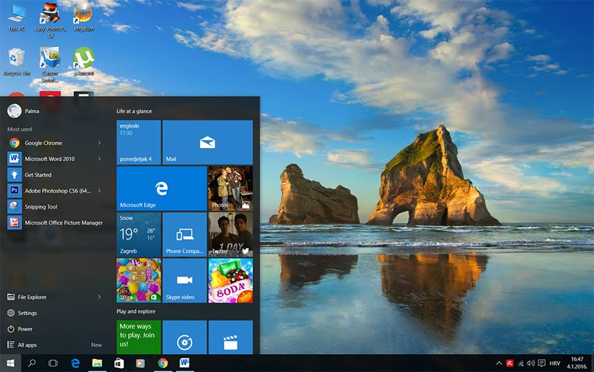 Novu Windowsi već na prvi pogled izgledaju šarmantno. Pregledni su, jednostavni i veselo šareni. Unatoč mogućem špijuniranju, povezala sam ih s google mailom i kalendarom jer bez toga ne umijem živjeti :-)