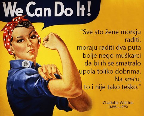 Poznati citat Charlotte Whitton, kanadska političarke i feministkinje