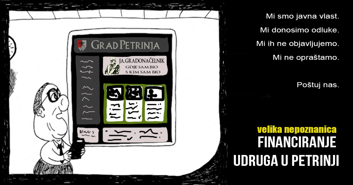 Financiranje udruga u Petrinji, misterija kojoj se ne vidi kraj