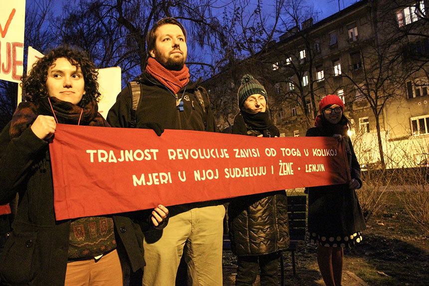 Noćni marš za Dan žena