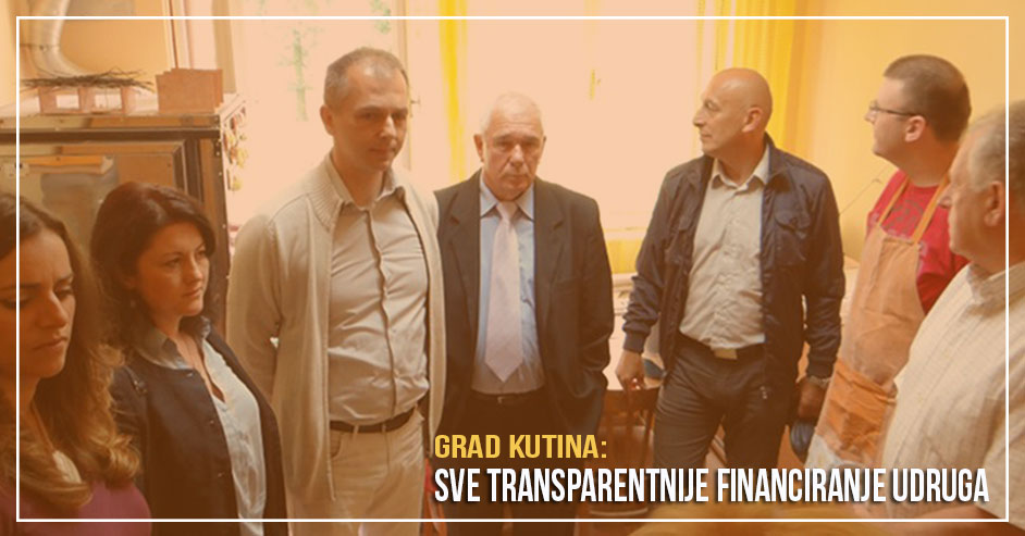 Kutina pokazuje napredak transparentnoj raspodjeli sredstava udrugama