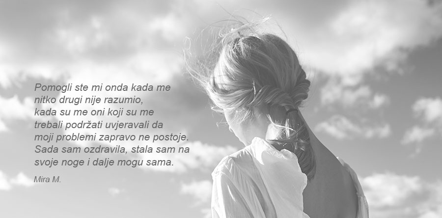 Primjer svjedočanstva korisnika vaših usluga. Korisnik može širiti dobar glas o vama, a ostati anoniman, ako to želi.