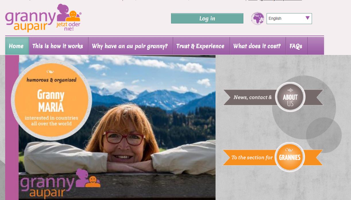 Službena stranica Granny Au Pair