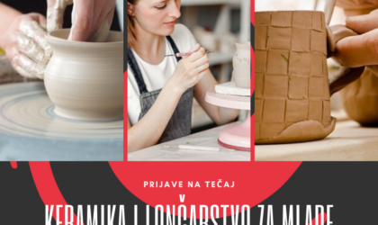 Zavrti zemlju! UPISI NA TEČAJ KERAMIKE za osobe mlađe od 30 godina
