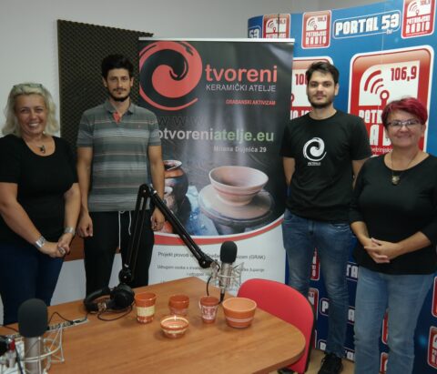 Druga radio emisija o projektu “Otvoreni keramički atelje”