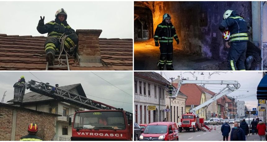 Vatrogasci dobrovoljci saniraju krovove