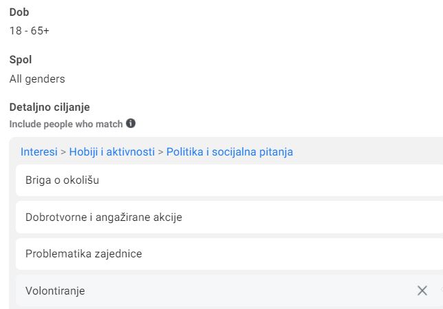oglas kreiranje kampanje5 publika1