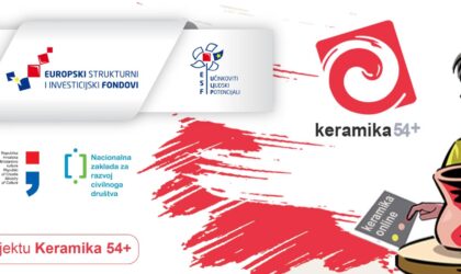 Umjetnost o kultura online i projekt za vrijeme pandemije: Keramika 54+
