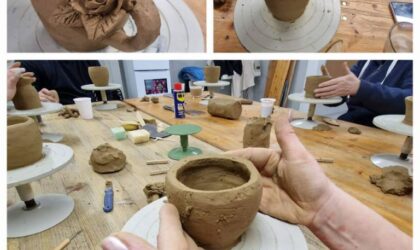 Održali smo prvu keramičku radionicu u kontejnerskom naselju