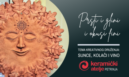 Prsti u glini i okusi fini: Sunce, kolači i vino