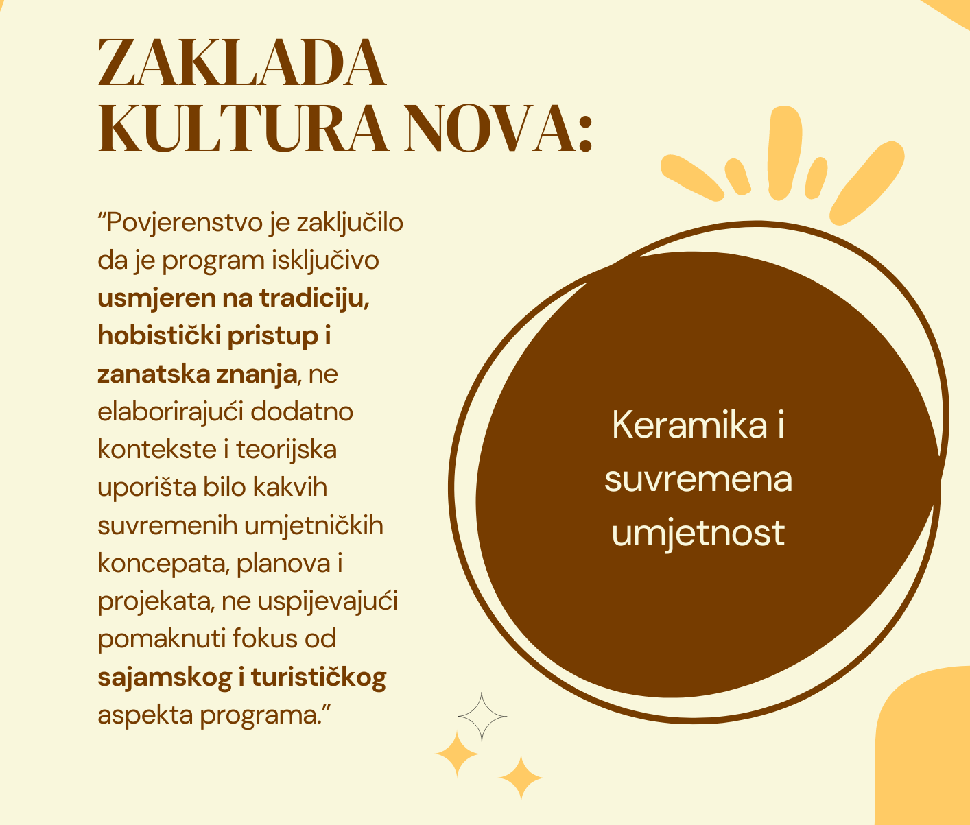 zaklada keramika suvremena umjetnost