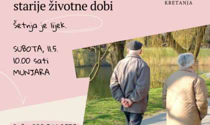Međunarodni dan kretanja: Šetnja za starije osobe