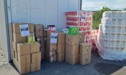 Podjela paketa za starije osobe, korisnike projekta ZAŽELI