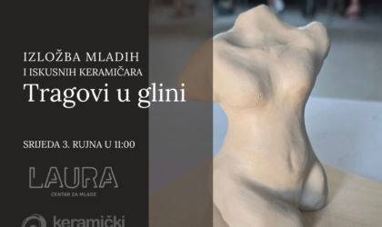 TRAGOVI U GLINI – najava izložbe mladih keramičara