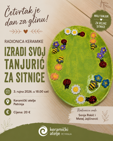 Najava radionice: Tanjur za moje sitnice
