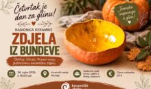 Najava radionice: Zdjelica iz bundeve