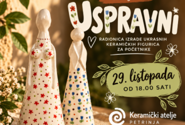 Najava radionice keramike: USPRAVNI