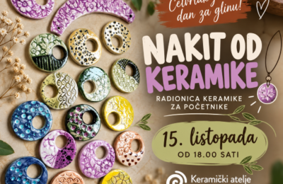Najava radionice: Izrada nakita od keramike