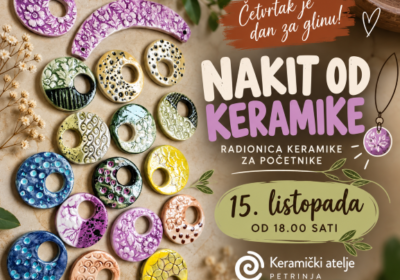 Najava radionice: Izrada nakita od keramike