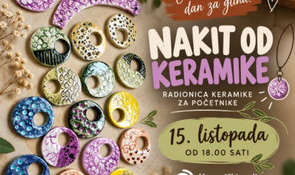 Najava radionice: Izrada nakita od keramike